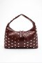 Rivet Hobo Bag |   Vintage Y2K Style Studded Shoulder Bag - 2