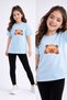 Girl's Leggings and T-Shirt Set/ Mother-Daughter Matching Outfit - 3