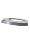 8873 Metallic Aluminium Silver PVC Edge Banding 23mm x 1mm 100m Roll Gloss Finish - 7