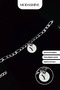 Y Letter Bracelet Stainless Steel Gift Boxed for Lover, Spouse, Mother, Father, Friend