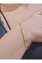 Zircon Stone Gold Color Plated Women's Waterway Bracelet - 3