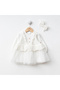 Baby Girl Mevlütlük Dress with Bandana and Lace Newborn Hospital Release Wedding Dress Evening Dress Mevlitlik 30 - 2