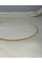 3mm Premium Waterway Casting Necklace - Golden 3mm Tennis Necklace - 2
