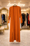 🧡 Lavin's Luxury Tan Belted Long Cardigan with Bead Detail - 2