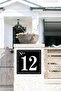 Door - Villa - Garden - Apartment - Wall Number 25X25Cm Number No - 12 Twelve Will Be Sent - 2
