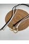 Set of 2 Gold Buckle Knot Detailed Women's Belt Jacket Belt Shirt Belt - 3