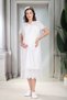 New Season Ecru Fisto Linen Dressing Gown Special Design Cotton Maternity Dressing Gown, Nightgown Set of 2 - 4