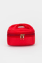 Medium Size Ribbon Makeup Bag Cosmetic Organizer Travel Bag