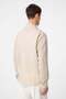 Beige Linen Blend Collared Buttoned Shirt - 3