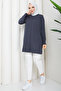Women's Mid-Sewn Rayon Mercerized Knitwear Tunic