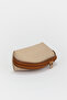 Triangle Makeup and Organizer Bag with Stylish Textured Fabric and Zipper, Multi-Purpose for Travel & Daily Use - 7