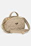 Beige Women's Shoulder Bag Quilted Patterned Daily Use Handbag - 2