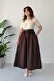 Short Sleeve Belted Poplin Detail Dress - 4