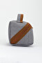 Medium Size Makeup and Organizer Bag with Stylish Textured Fabric and Zipper, Multi-Purpose for Travel & Daily Use - 8