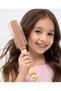 Children's Hair Detangling Brush with Teddy Bear Figure - Soft-Tipped Hair Brush for Easy Combing