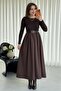 Belted Poplin Detail Dress - 6
