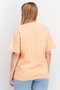 Women Sportswear Fit Short Sleeve Embroidered Logo Top, Gelato/White - 3