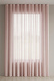 Solen Non-Folded Linen Tulle Curtain - Powder - 5