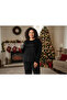 Women's Plus Size Velvet Tracksuit Set