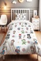 Hero Friends Patterned Single Baby Kids Bedding Set