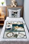 Little Explorers Safari Patterned Single Baby Kids Pique Set - 2