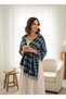 Buldan Karatezgah Woven Cotton Peshtemal, Pareo, Shawl - Multi-Purpose Use Large Size - 3