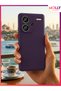 Deep Purple Liquid Velvet Matte Silicone Case for Redmi Note 13 Pro Plus