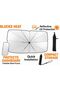 Car Sunshade Umbrella Windshield Sun Protector and 360 Degree Rotating Car Parking Number Set - 2