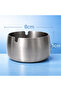 2 Pieces Gold-Silver Metal Ashtray Modern Design Stylish and Elegant Ashtray Gold Ash Tray - 3