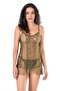 Women'S, Khaki, Short Tulle Nightgown