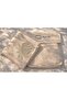 6-Piece Lotus Sun Sparkle Stone Embroidered - Beige Linen Napkin - 34X34 cm Event Table Napkin - 8