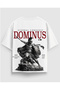Dominus Ancient Roman Warrior Printed Oversized T-Shirt – Premium 100% Cotton Street Style