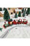 Special Design Wooden Christmas Train Vip Gift for Christmas Train Christmas Tree Decorations - 3