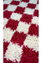Chess Dama Patterned Latex Non-Slip Base Machine Washable 2-Piece Bohemian Oval Bath Mat 60X100 60X50 - 5