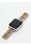 Stainless Steel Apple Watch Band Strap 42 44 45 49MM Silver in Gold - 2