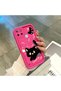 Realme C25Y/C21Y Compatible Pink Red Silicone Case Shockproof Camera Protection - 3