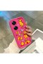 Realme C55 Compatible Pink Red Silicone Case Shockproof Camera Protection - 3
