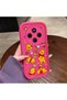 Redmi A4 Compatible Pink Red Silicone Case Shockproof Camera Protection - 4