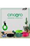 10m Heavy Duty 3-Layer Braided PVC Garden Hose Pipe with 8-Mode Spray Gun Set Kit Green - 5