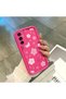 Samsung Galaxy M13/M23 Compatible Pink Red Silicone Case Shockproof Camera Protection - 3