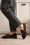 Women's Bitter Brown Beaded Tasseled Daily Short Heeled Shoes Tr30Ms01C - 4