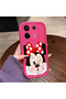 Poco X6 Compatible Pink Red Silicone Case Shockproof Camera Protection - 4