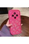 Redmi A4 Compatible Pink Red Silicone Case Shockproof Camera Protection - 4