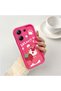 Redmi Note 13 4g Compatible Pink Red Silicone Case Shockproof Camera Protection - 3