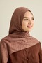 شال من سلسلة جاكار الحريرية بنمط حلقي - 2