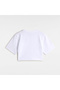 Vn000P5Vwht1-W Style 76 Ii Crew Cro White Round Neck Regular Plain Women's T-Shirt - 2