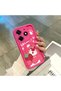 Tecno Spark 10 Pro Compatible Pink Red Silicone Case Shockproof Camera Protection - 3