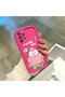 Samsung Galaxy A52/A52S Compatible Pink Red Silicone Case Shockproof Camera Protection - 3