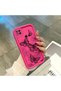 Redmi 9C/10A Compatible Pink Red Silicone Case Shockproof Camera Protection - 3