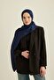شال من سلسلة جاكار الحريرية بنمط حلقي